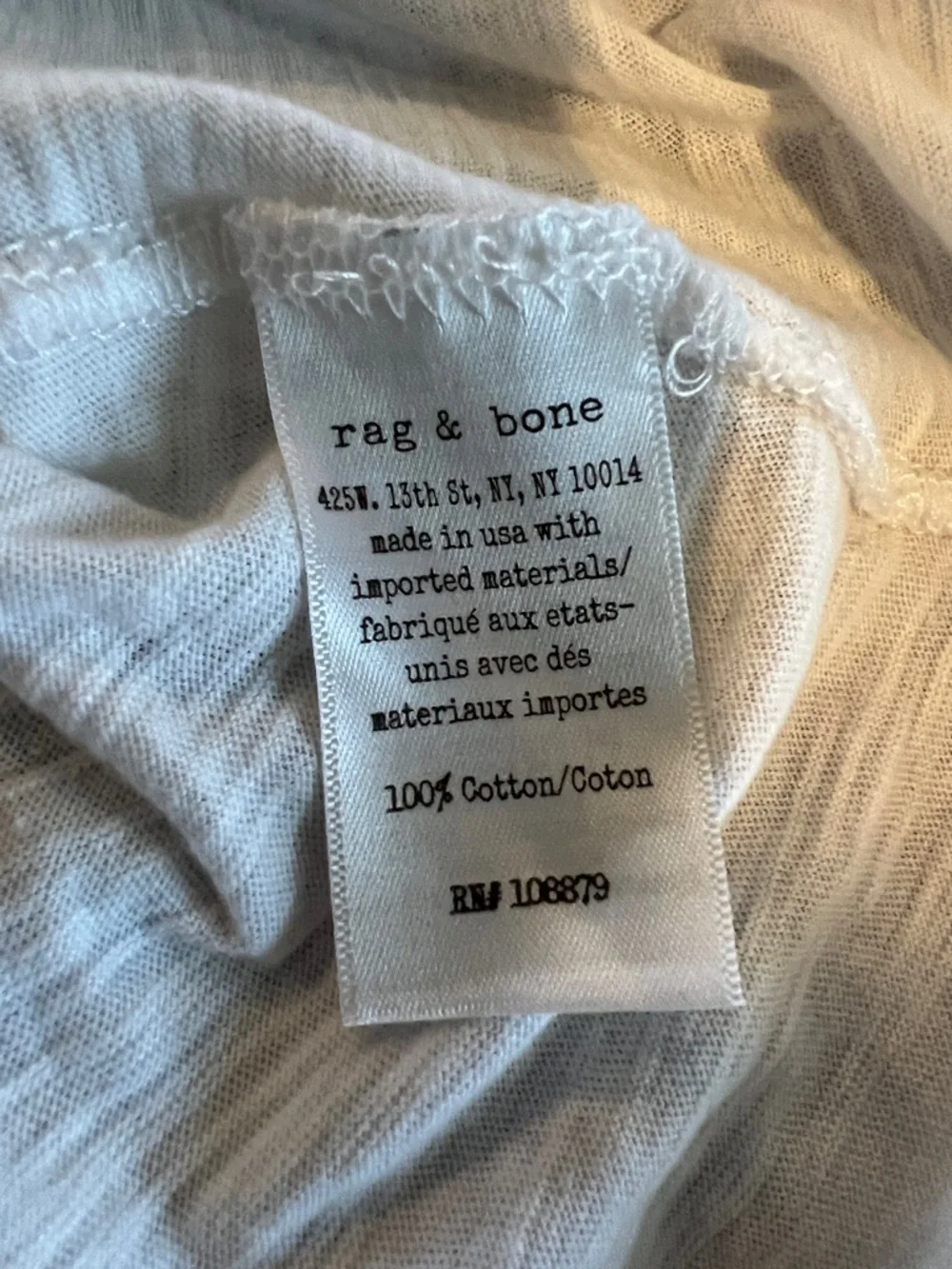 rag & bone tshirt - Picture 3 of 4
